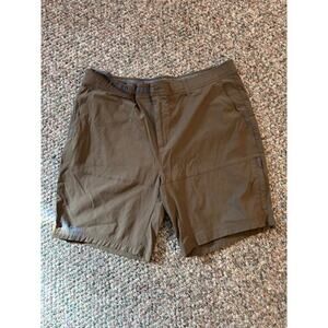 Men’s Brown Free Country Shorts Size 40 - 94% Nylon 6% Spandex